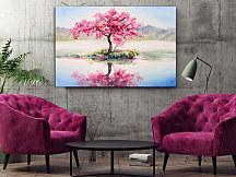 Obraz Maľba rozkvitnutý strom 1388